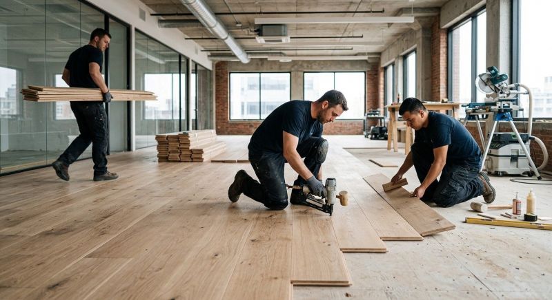 Commercial Hardwood Service in Northville, MI