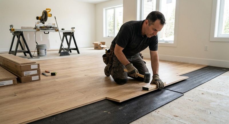 Engineered Wood Installation in Waterford, MI