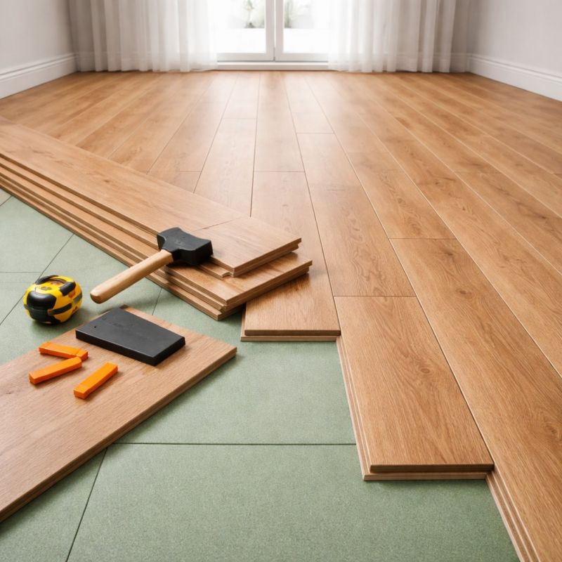 Laminate Floor Installation in Davisburg, MI