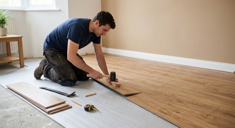 Laminate Floor Installation in Fenton, MI