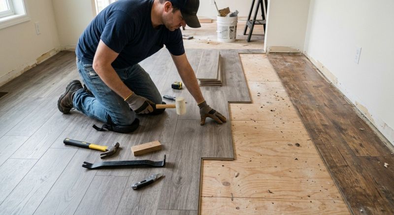 Laminate Floor Installation in Troy, MI