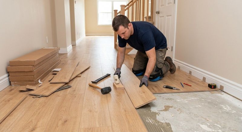 Laminate Floor Replacement in Berkley, MI
