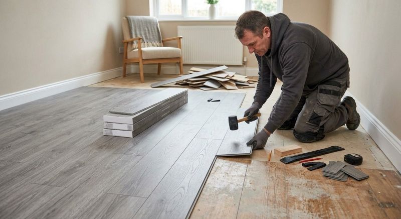 Laminate Floor Replacement in Fenton, MI