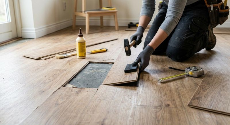 Linoleum Floor Installation in Holly, MI