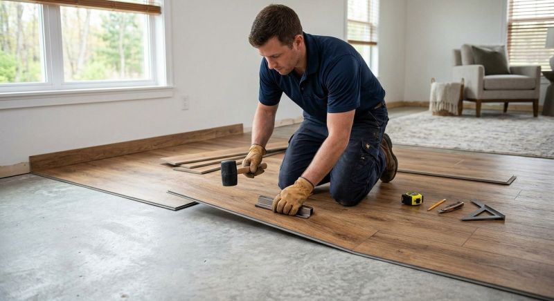 Luxury Vinyl Tile Installation in Franklin, MI
