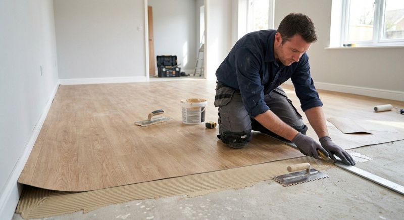 Sheet Flooring Installation in Milford, MI