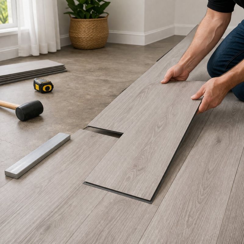 Vinyl Tile Replacement in Waterford, MI